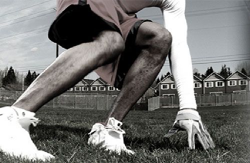 speed for football players stance