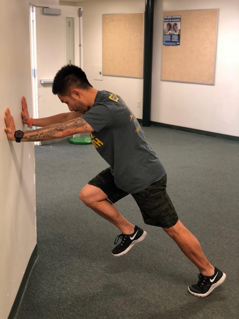 speed training with limited resources wall drill